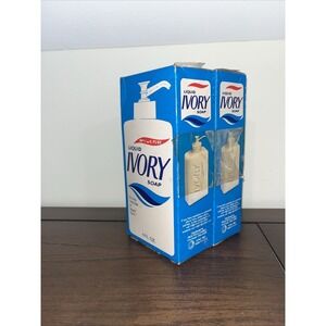 2X Vintage Ivory Original Liquid Hand Soap 9 oz Sealed 1982